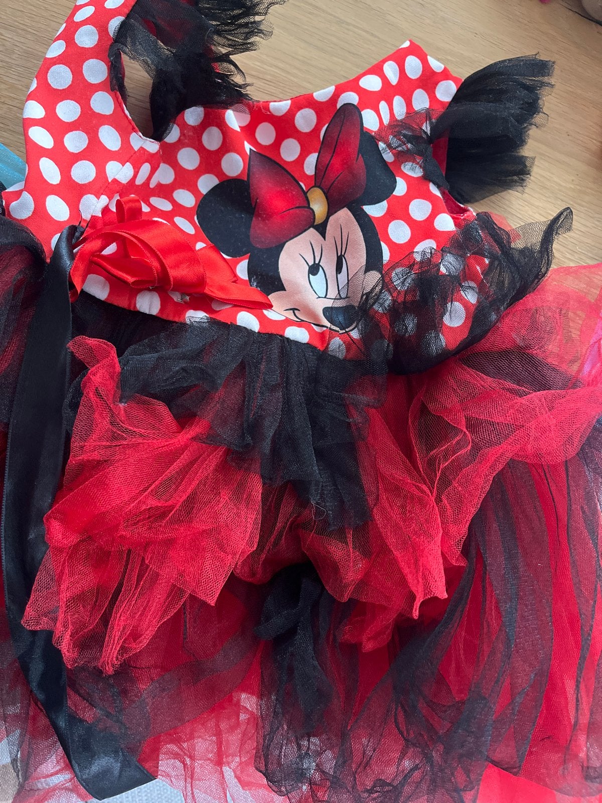 Minnie Mouse jurk maat 4 jaar, Ophalen, Gebruikt, 104 of kleiner, Meisje