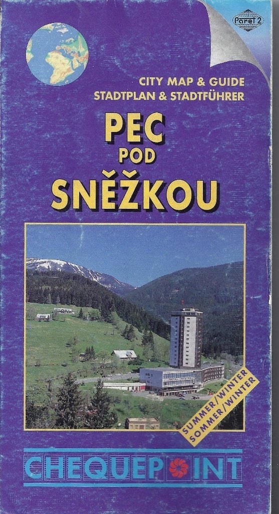 D15 plattegrond pec pod snezkou tsjechie 1997, Gelezen, 2000 tot heden, Ophalen of Verzenden, Landkaart