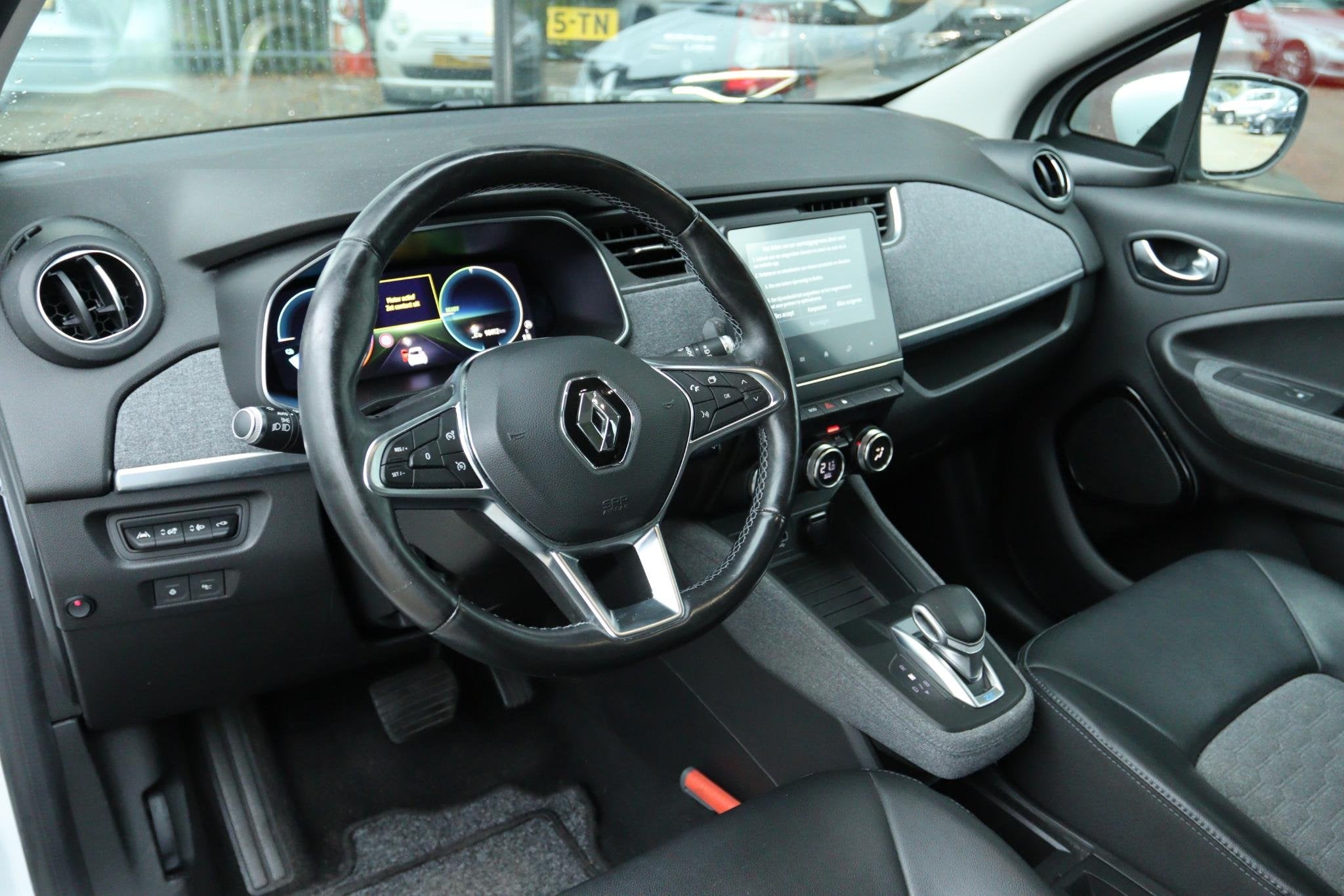 RENAULT ZOE R135 INTENS 52 KWH SOH 93% | KOOPACCU | CARPLAY, Auto's, 136 pk, Gebruikt, Wit, Origineel Nederlands
