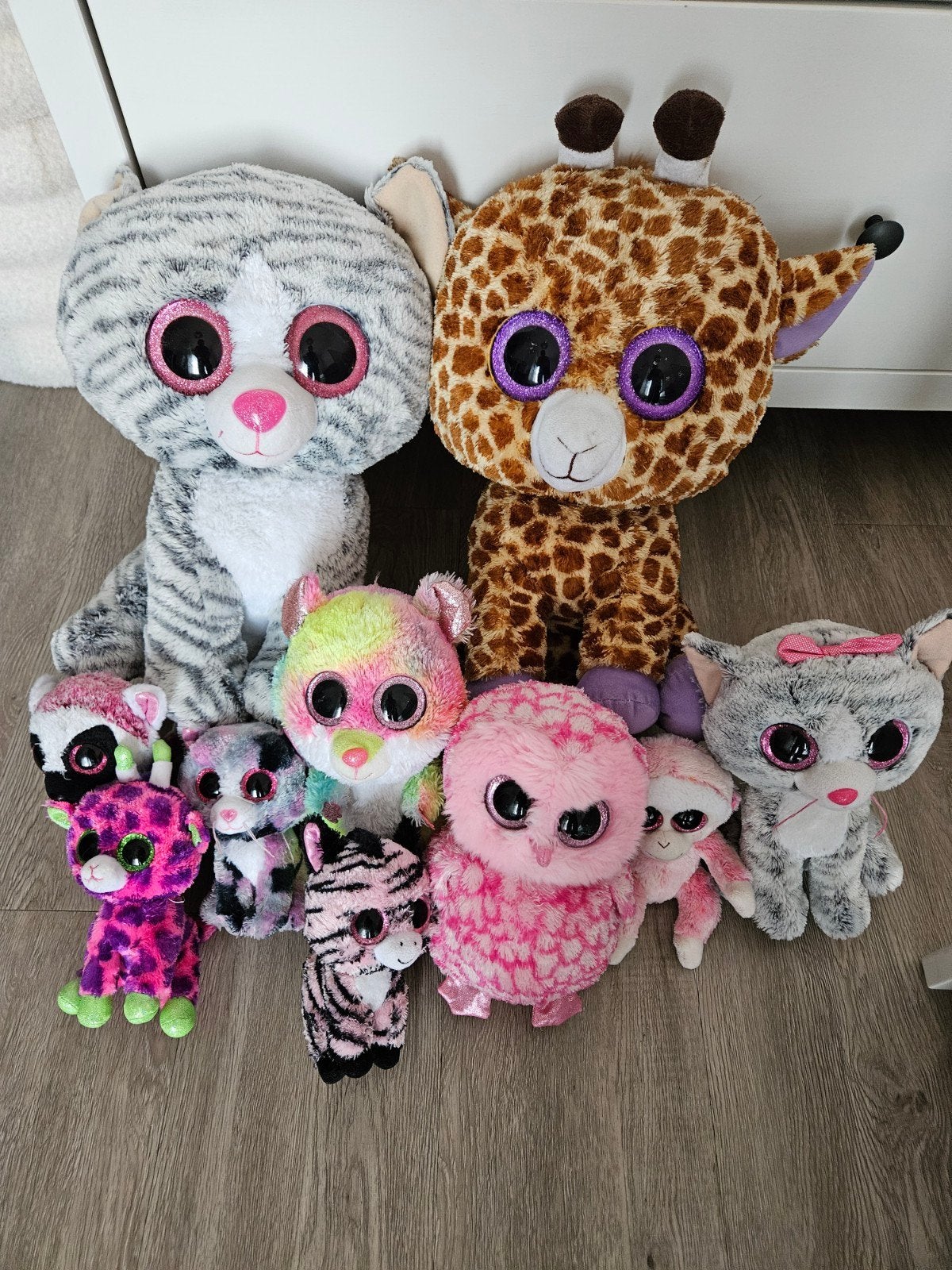 Groot pakket Miniso, Snackles en TY en knuffels, Kinderen en Baby's, Speelgoed | Knuffels en Pluche, Ophalen, Zo goed als nieuw