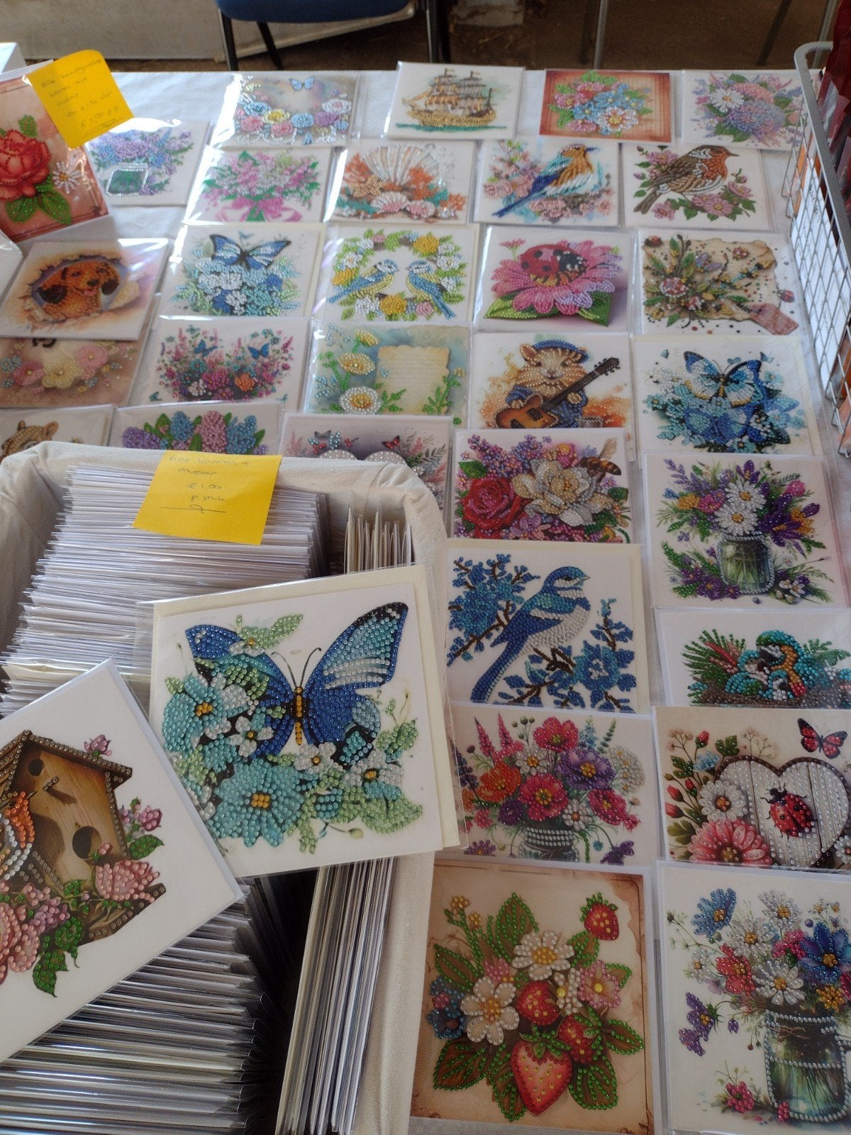Diamond Painting Kaarten. Verkooppunt gezocht, Hobby en Vrije tijd, Kaarten | Zelf maken, Overige typen, Nieuw, Ophalen of Verzenden