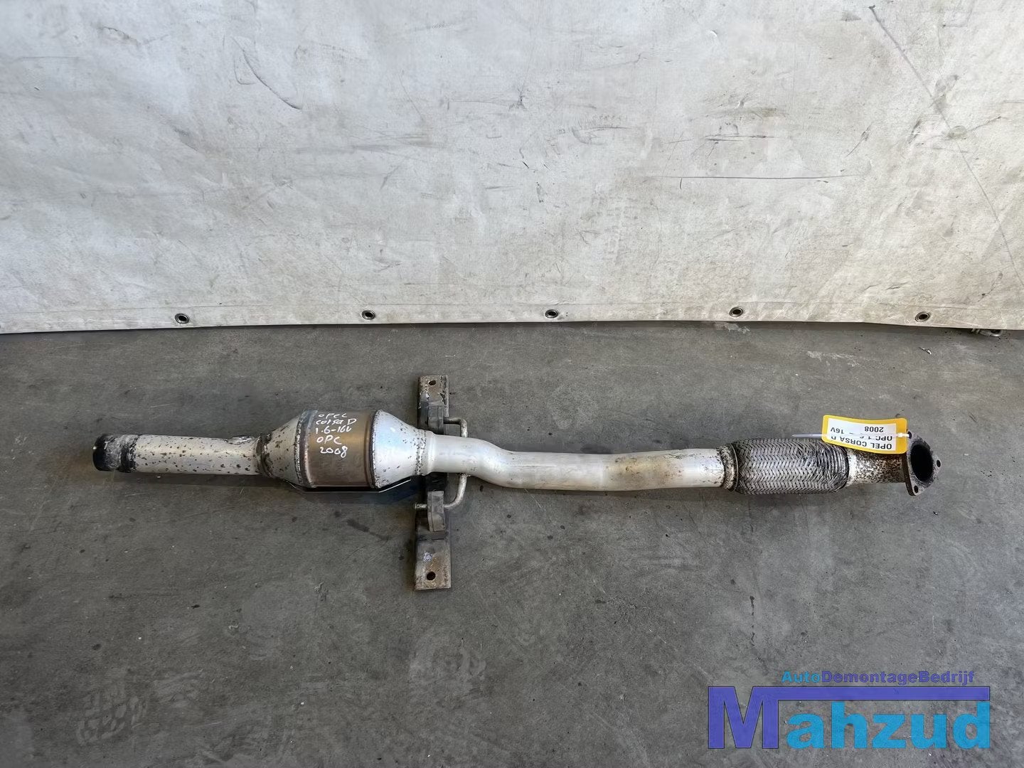OPEL CORSA D OPC 1.6 16V voor demper uitlaat deel 2006-2014, Gebruikt, Opel Automobile GmbH, Ophalen of Verzenden, Kontakt@opel-infoservice.de