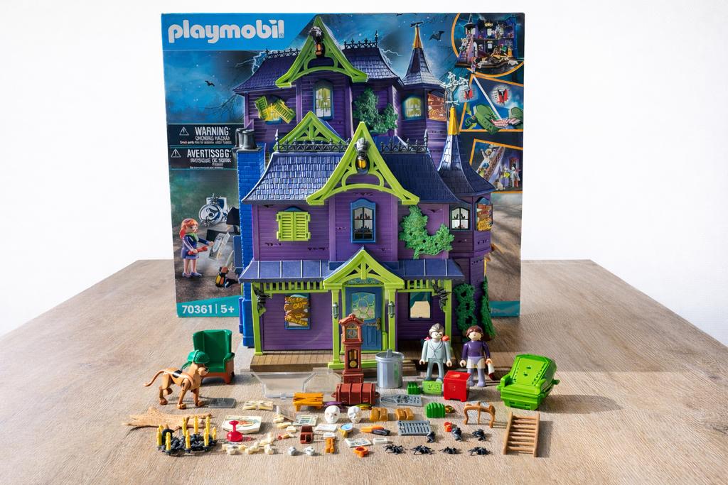Playmobil Scooby-Doo Mysterie Mansion 70361, Kinderen en Baby's, Speelgoed | Playmobil, Ophalen of Verzenden, Zo goed als nieuw