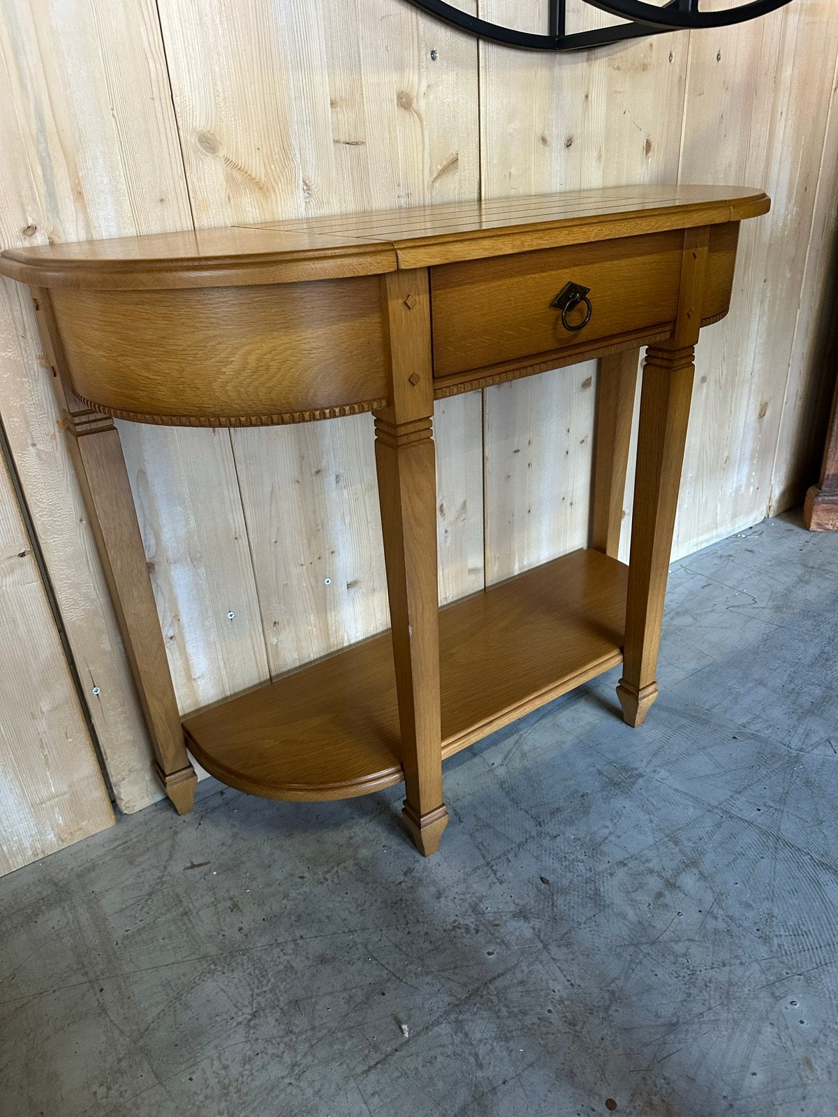 Halftafel met lade en opbergruimte, Ophalen, 50 tot 100 cm, X, X