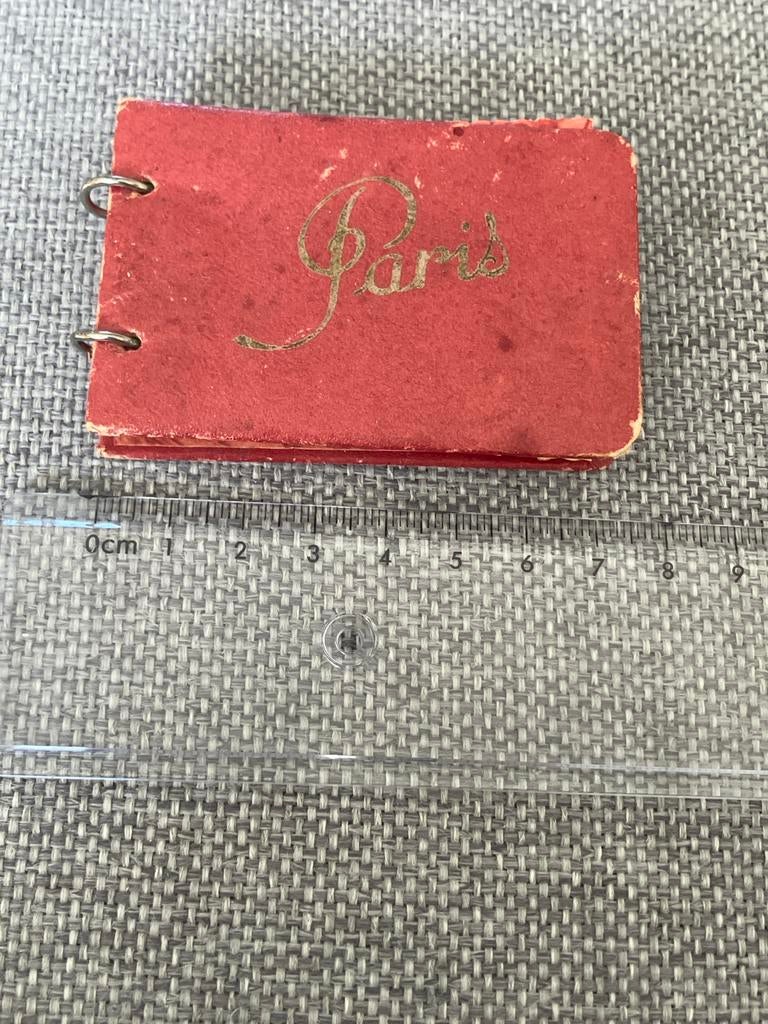 Mini album souvenir Parijs met foto's, Ophalen of Verzenden, Voor 1920, Ongelopen, Frankrijk