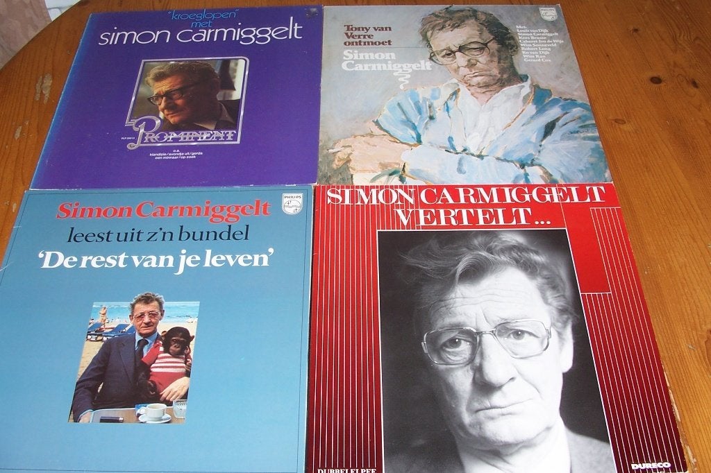 simon carmiggelt 7 lp's, LP, Gebruikt, Overige genres, Ophalen of Verzenden