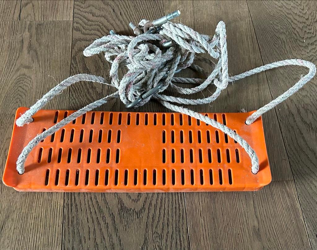 Kettler schommel met haken en touw, Ophalen of Verzenden, Gebruikt