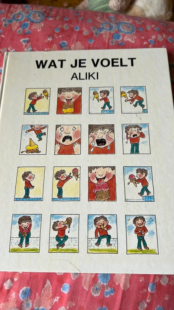 Aliki Wat je voelt (emoties gevoelens) vintage, schaars, Ophalen of Verzenden, Gelezen, Prentenboek