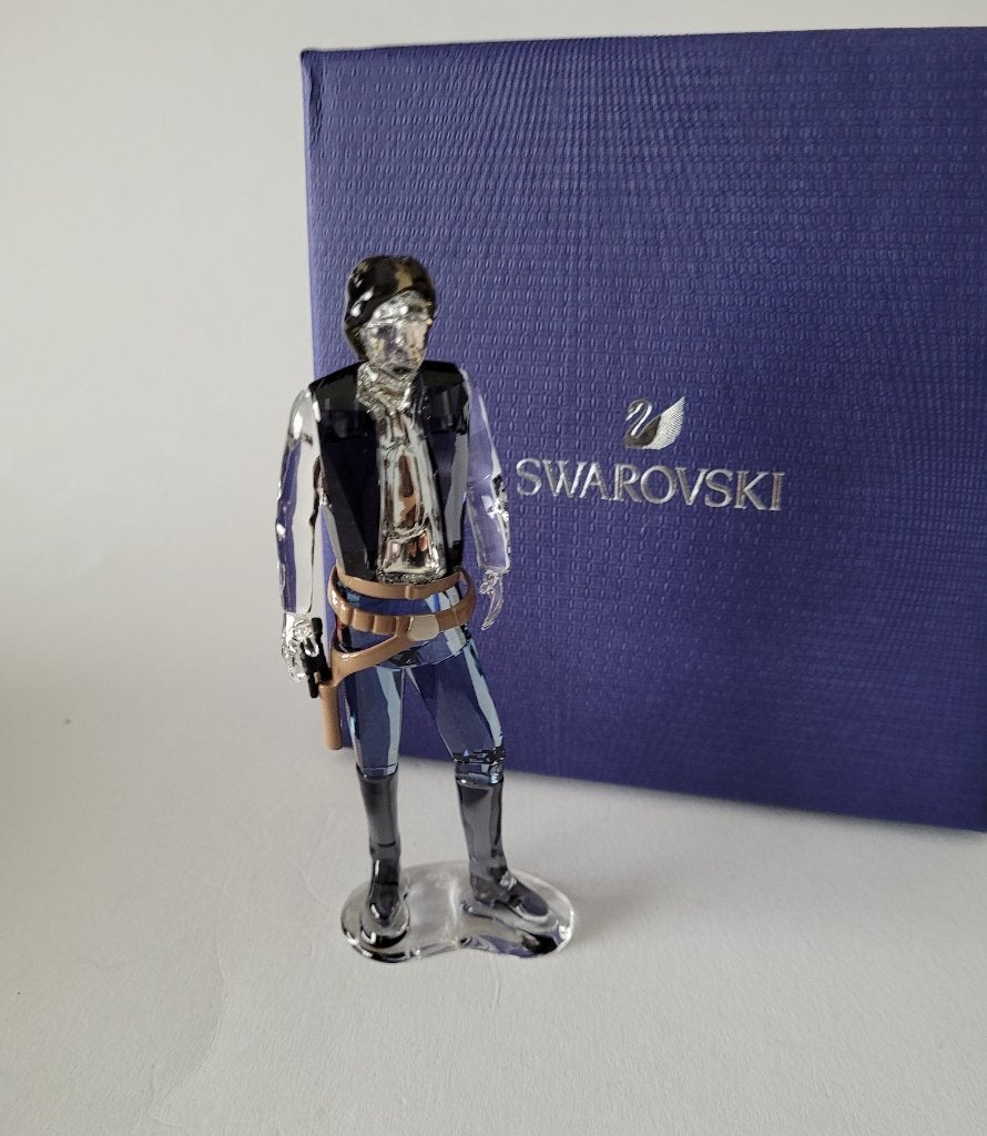 Swarovski Disney Star Wars Han Solo Kristallijn Shop., Verzamelen, Swarovski, Swarovski@.com, Verzenden, Wattens, Nieuw