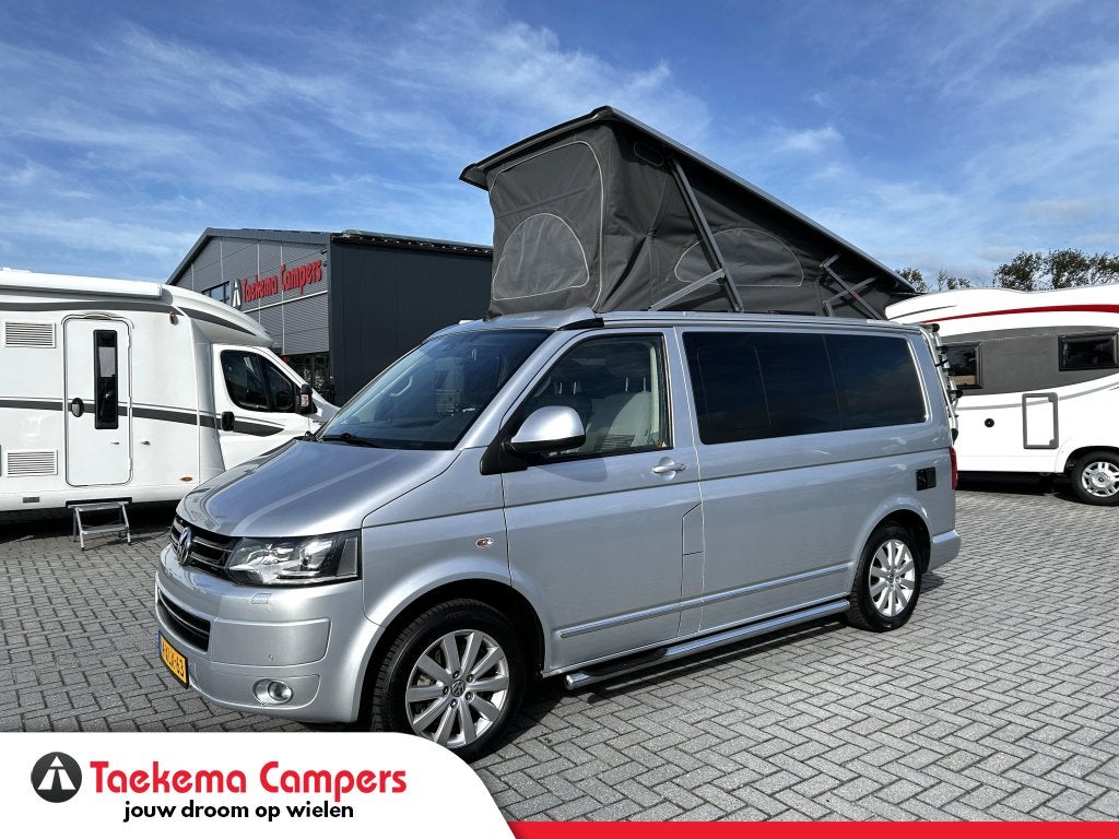 Vw T5 Westfalia/180pk/DSG/Buscamper/hefdak/2013/buscamper, Automaat, Buscamper of Camperbus, Bedrijf, Diesel