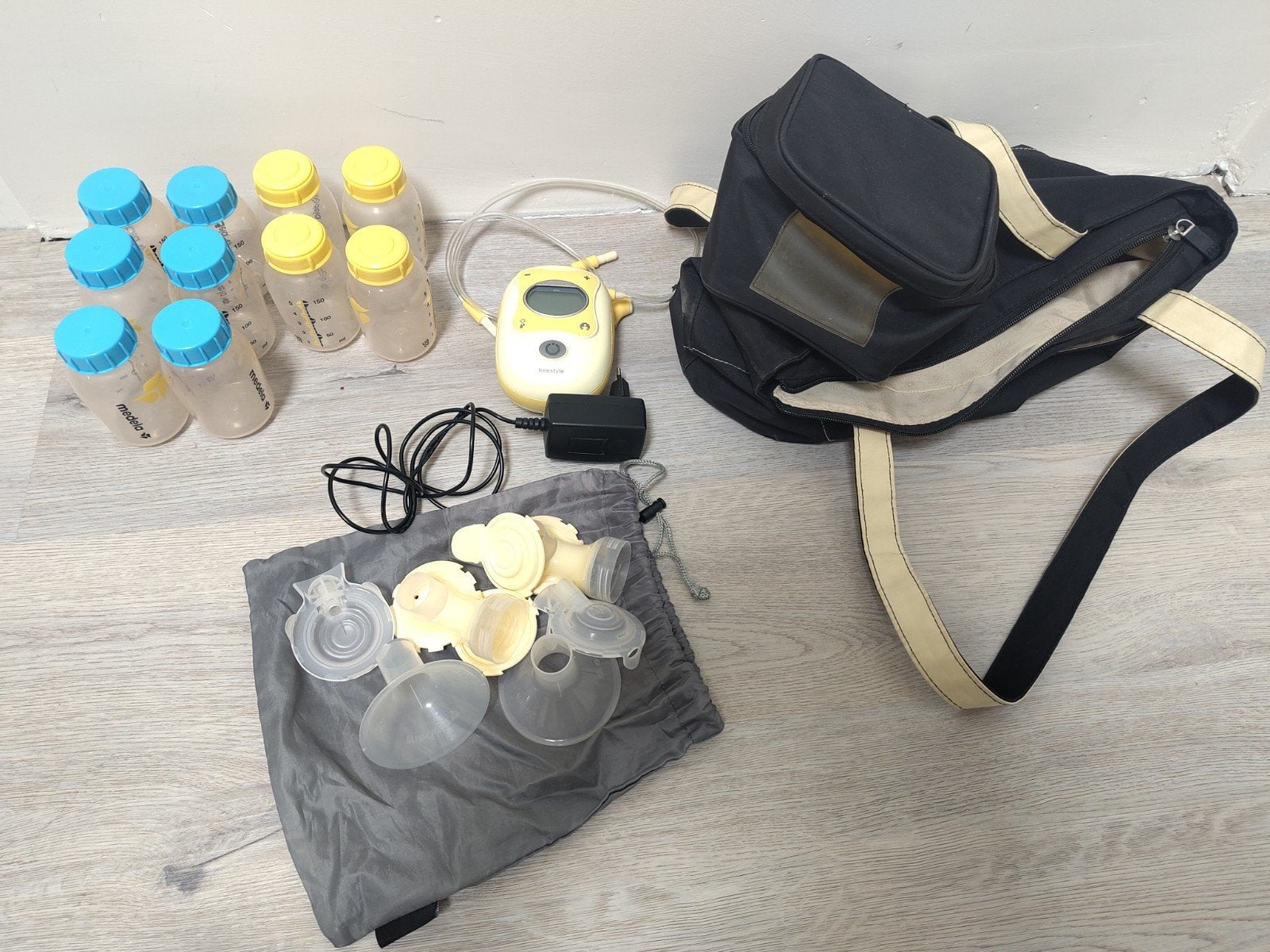 medela freestyle dubbele kolf, Ophalen, Gebruikt, Medela, Borstkolf
