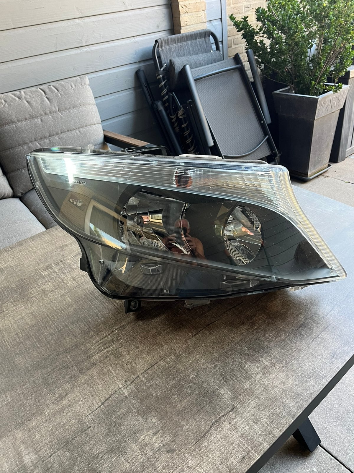 Mercedes Vito w447 koplamp rechts H7, Ophalen of Verzenden, Gebruikt, Mercedes-Benz