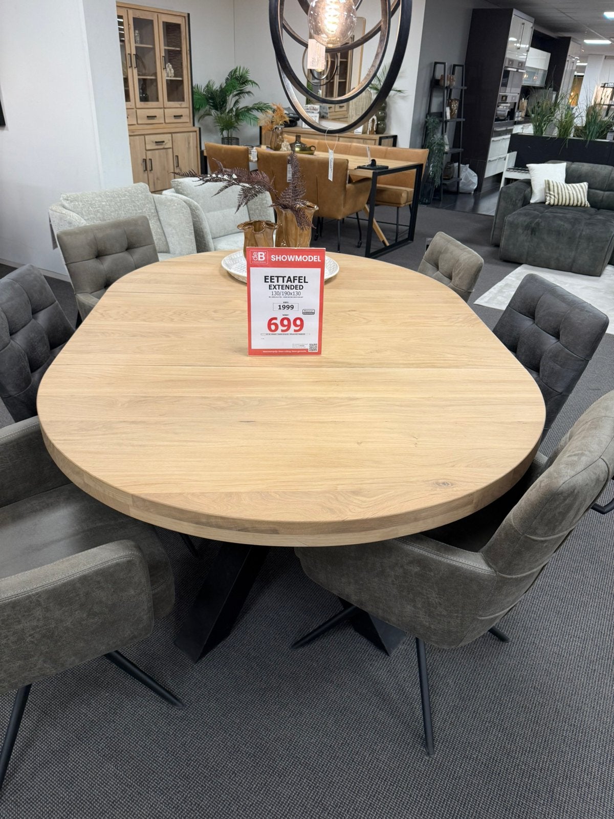 SUPER GAVE UITSCHUIFTAFEL VAN EIKEN!, Ophalen, 100 tot 150 cm, 200 cm of meer, Zo goed als nieuw