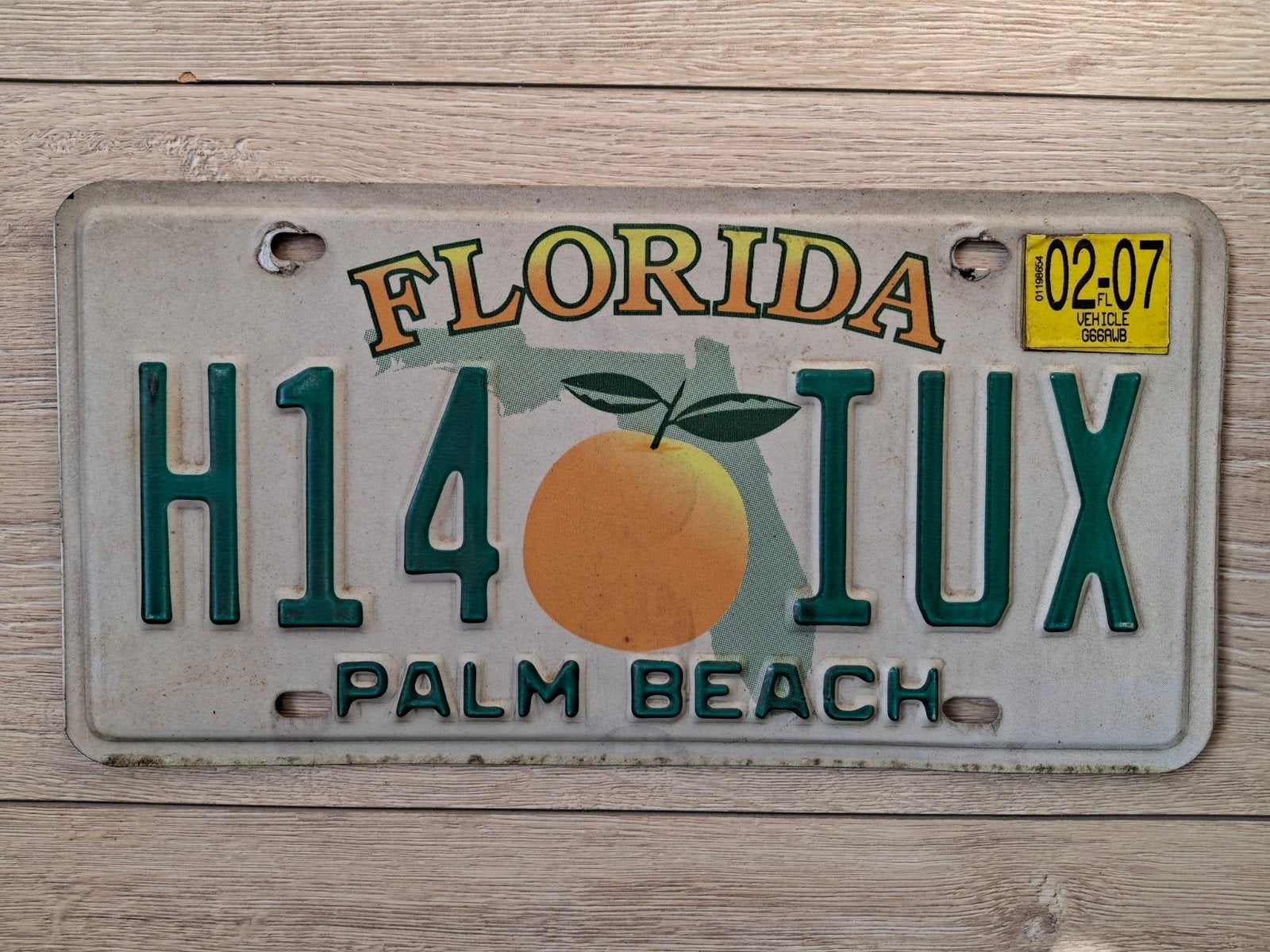 Kentekenplaat Florida, Ophalen of Verzenden, Auto's