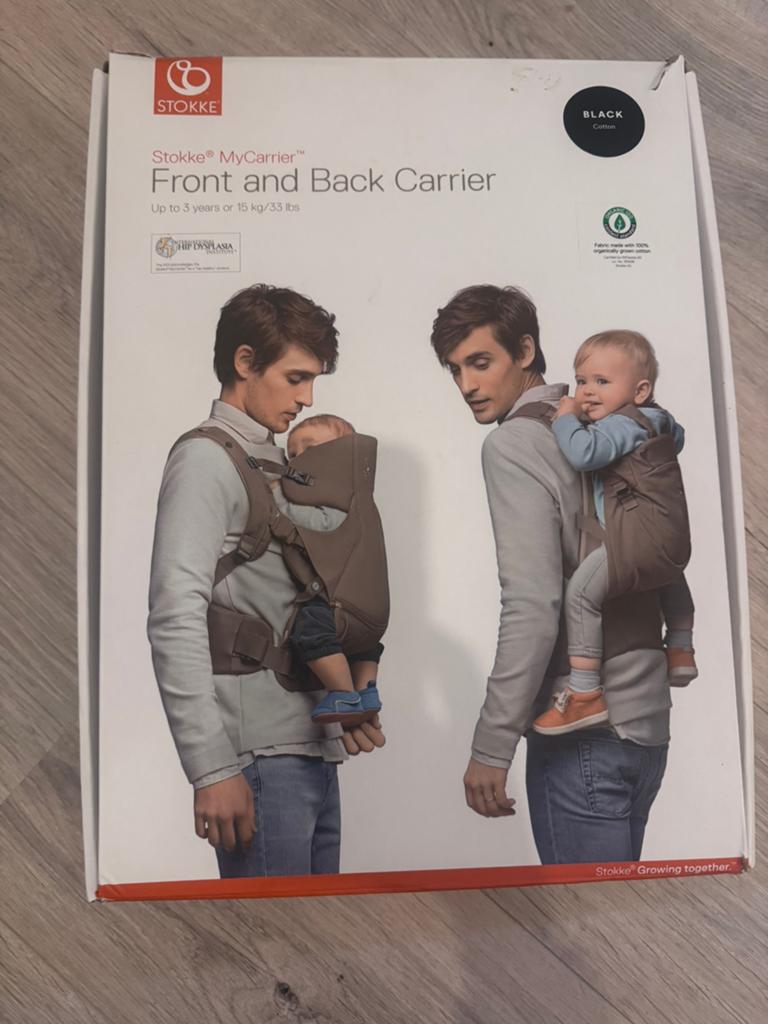 Stokke draagzak, Kinderen en Baby's, Babydragers en Draagdoeken, Overige merken, Buik of Rug, Ophalen of Verzenden, Zo goed als nieuw