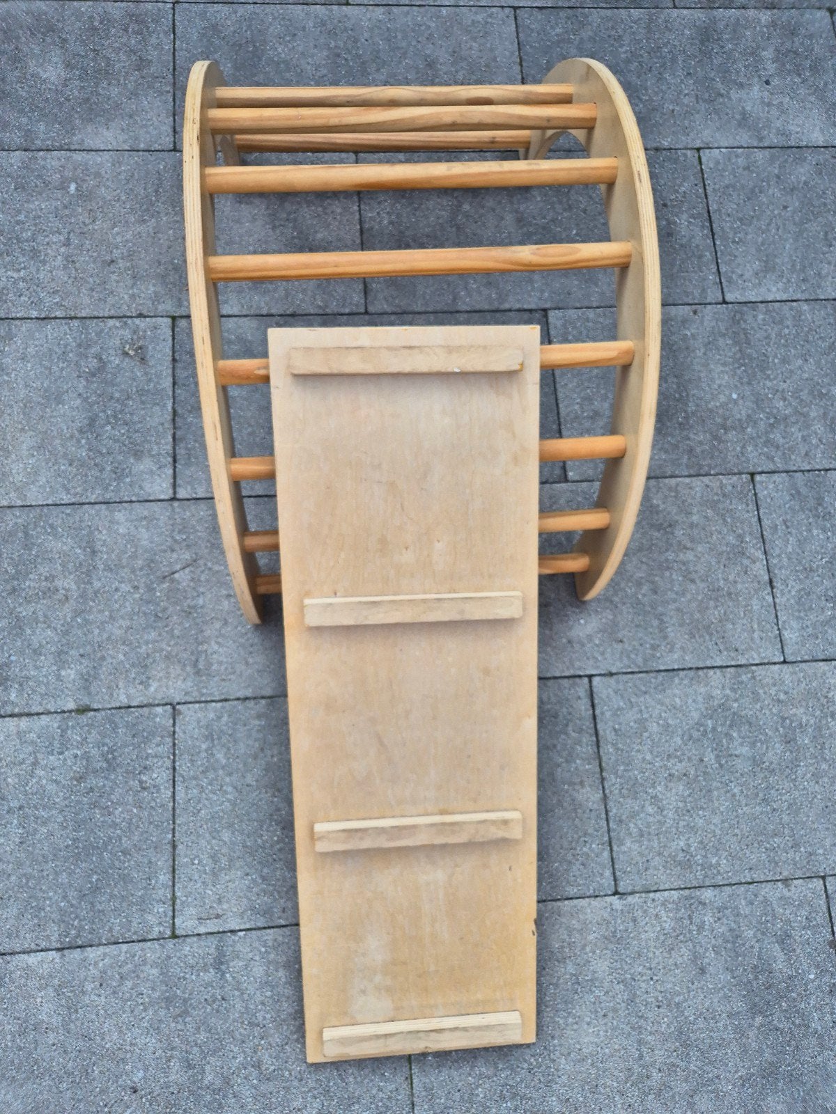 Houten Klimrek / Schommel / Wieg voor Kinderen, Ophalen, Gebruikt, Schommel