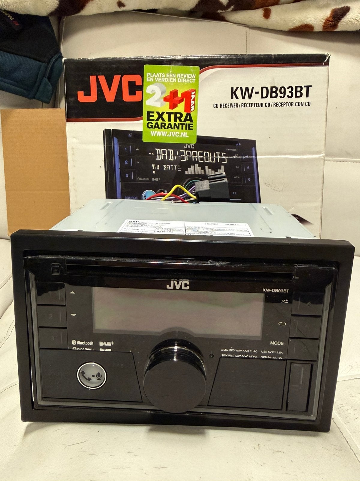 JVC Kw-DB 93bt-dab, Ophalen of Verzenden