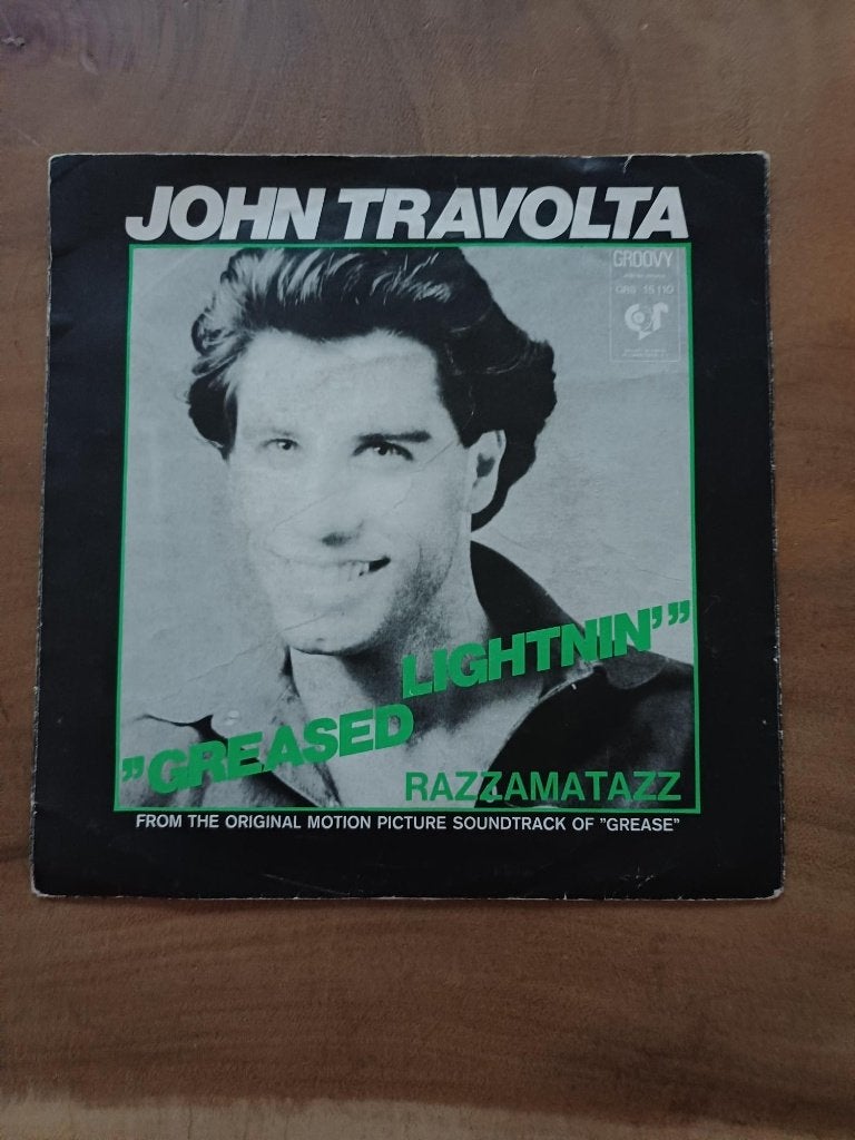 John Travolta - Greased Lightning - Vinyl - Single, 7 inch, Ophalen of Verzenden, Zo goed als nieuw, Pop