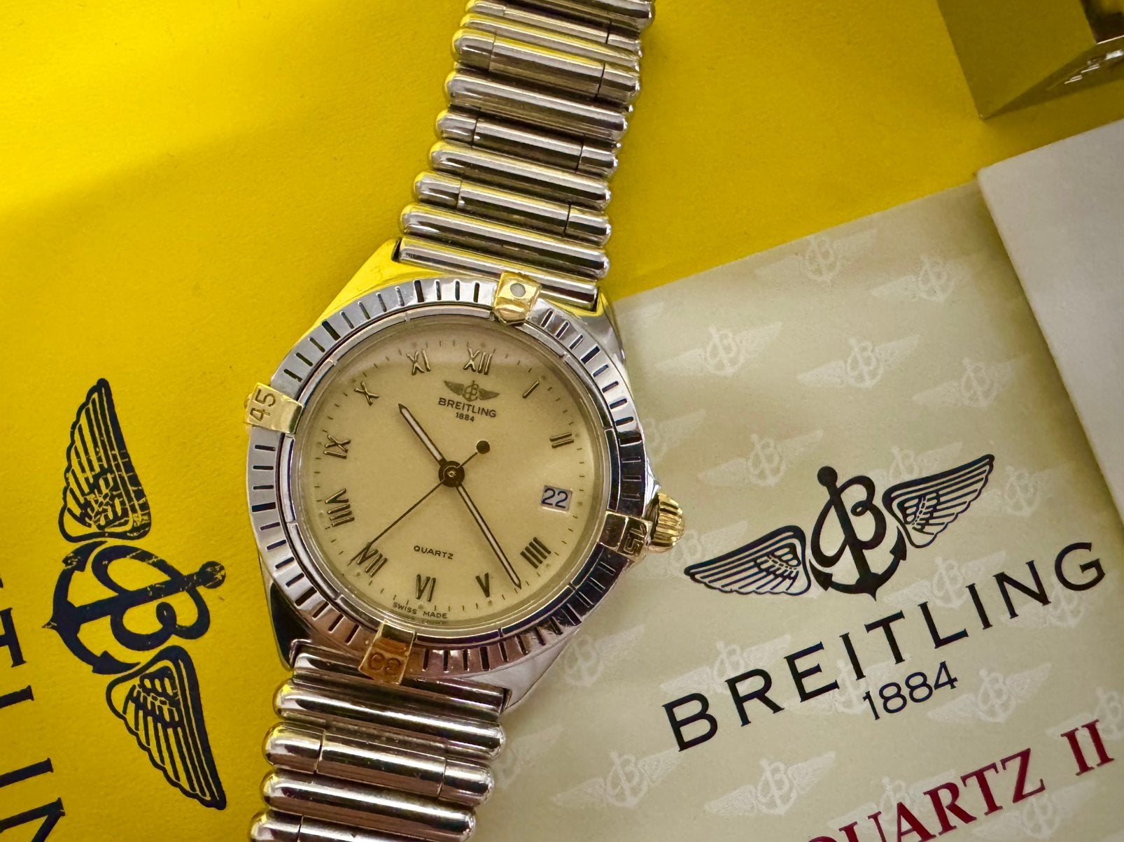 Breitling Callisto 100% origineel!, Ophalen, Breitling, Zo goed als nieuw, Overige materialen