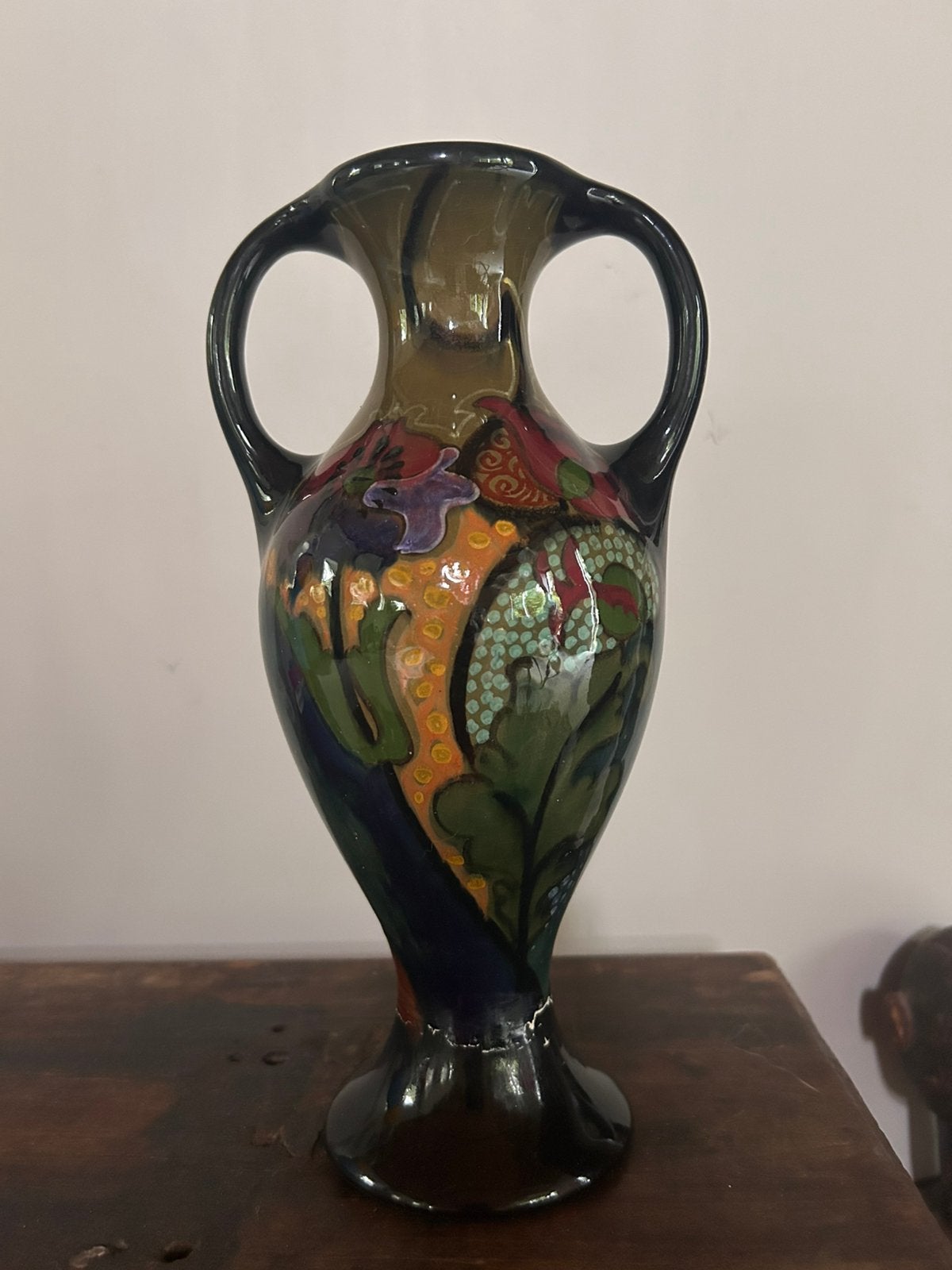 Vaas gouda plateel, Antiek en Kunst, Ophalen of Verzenden
