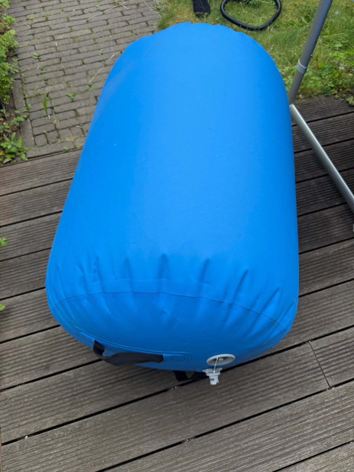 Airtrack, gymnastiekrol, airrol turnen (nieuw), Sport en Fitness, Turnen, Ophalen, Nieuw, Kindermaat 122 t/m 140, Blauw