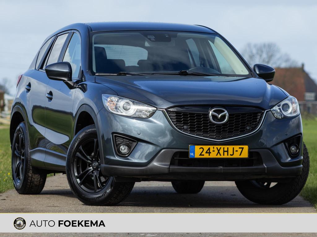 Mazda CX-5 2.0 TS+ 2WD Trekhaak Stoelverwarming LMV, Voorwielaandrijving, Euro 5, Stof, Zwart