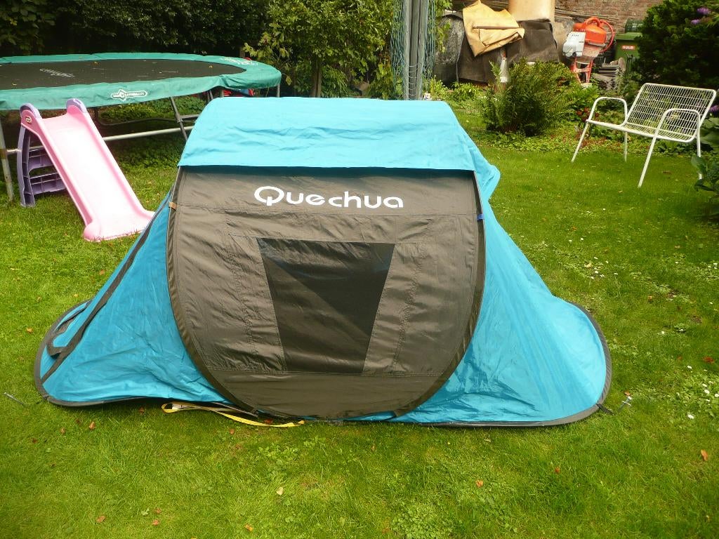 Quechua pop-up tent, Caravans en Kamperen, Tenten, Ophalen, Gebruikt, Tot en met 2