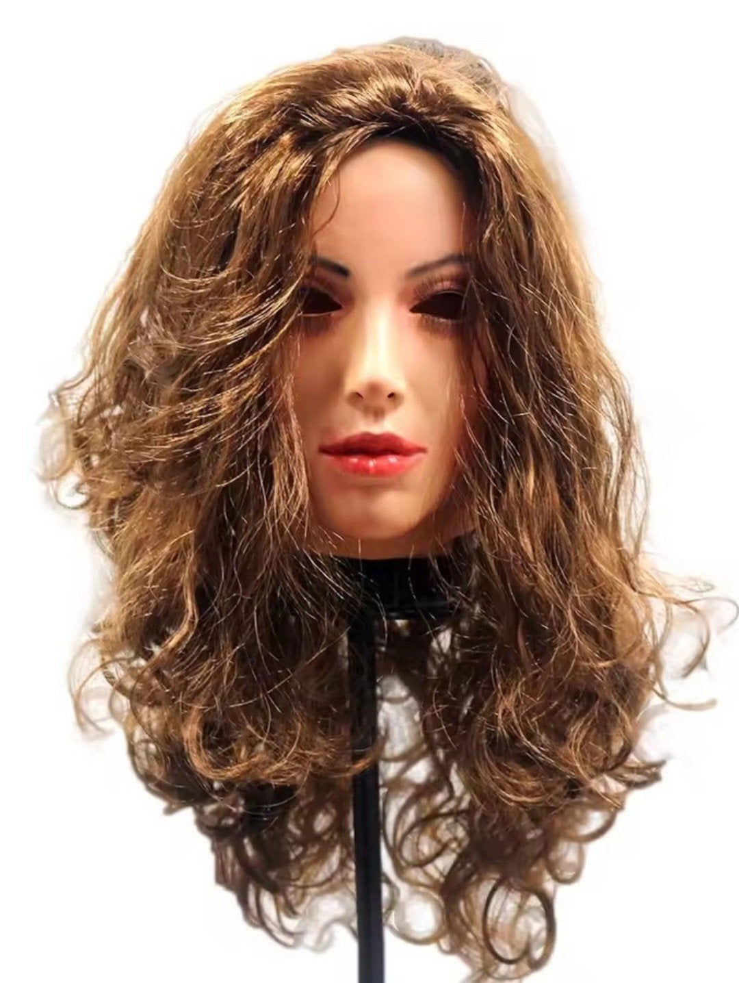 Door de Ogen van een Mooie Vrouw,Realistische Vrouwen Masker, Verzenden, Nieuw