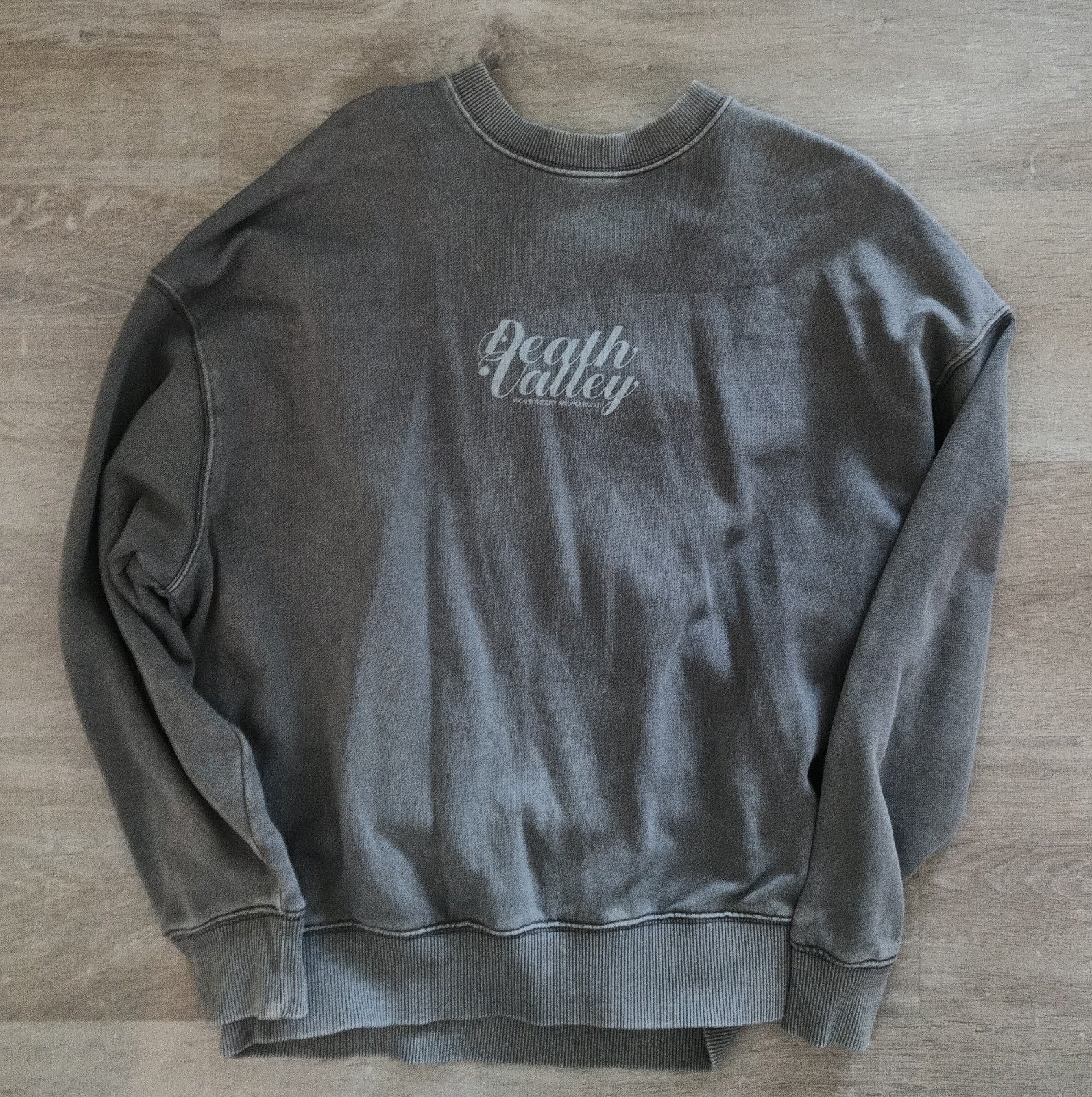 Pull&Bear Death Valley Wolf Sweater Maat M, Maat 48/50 (M), Ophalen of Verzenden, Pull&Bear, Grijs
