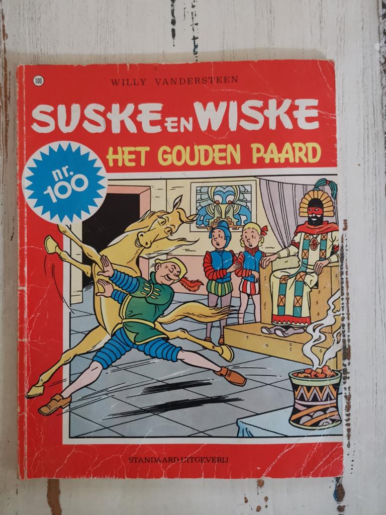 suske en wiske, Het Gouden Paard 100, Boeken, Stripboeken, Eén stripboek, Ophalen of Verzenden, Gelezen