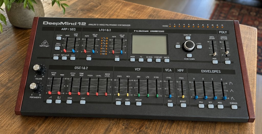 Behringer Deepmind 12D Analoge Desktop Synth, Muziek en Instrumenten, Synthesizers, Ophalen of Verzenden, Zo goed als nieuw, Overige aantallen