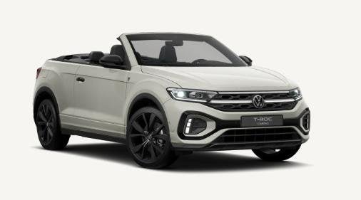 Volkswagen T-Roc Cabrio 1.5 TSI R-Line 150 PK| Trekhaak Afne, Auto's, 12 maanden, 4 cilinders, 1446 kg, Leder