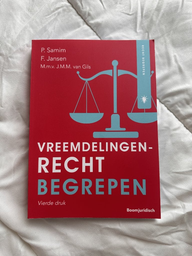 Vreemdelingenrecht begrepen - P. Samim, Boeken, Zo goed als nieuw, P. Samim, F. Jansen en m.m.v. J.M.M. van Gils, Beta, HBO