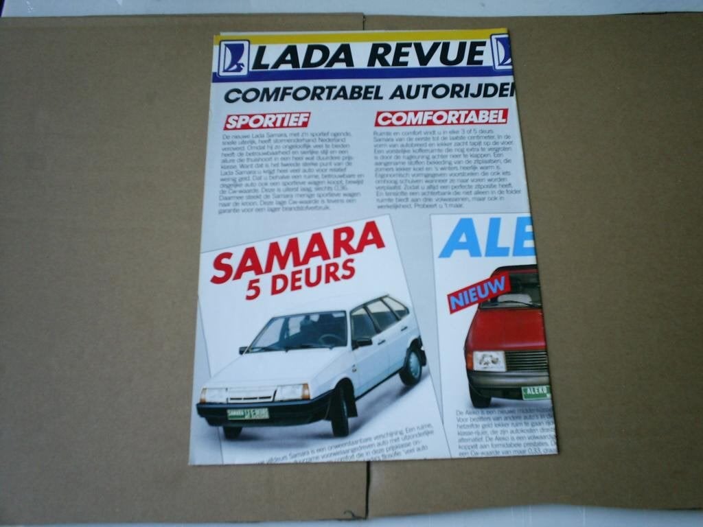 Lada Revue o.a. Samara / Aleko / 2107 / 2105 / 2104 / Niva, Boeken, Verzenden, Zo goed als nieuw, Overige merken
