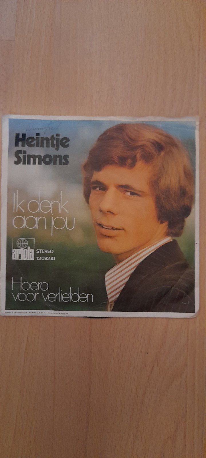 Ik denk aan jou  Heintje Simons, Cd's en Dvd's, Ophalen of Verzenden, Zo goed als nieuw, Overige typen, Nederlandstalig