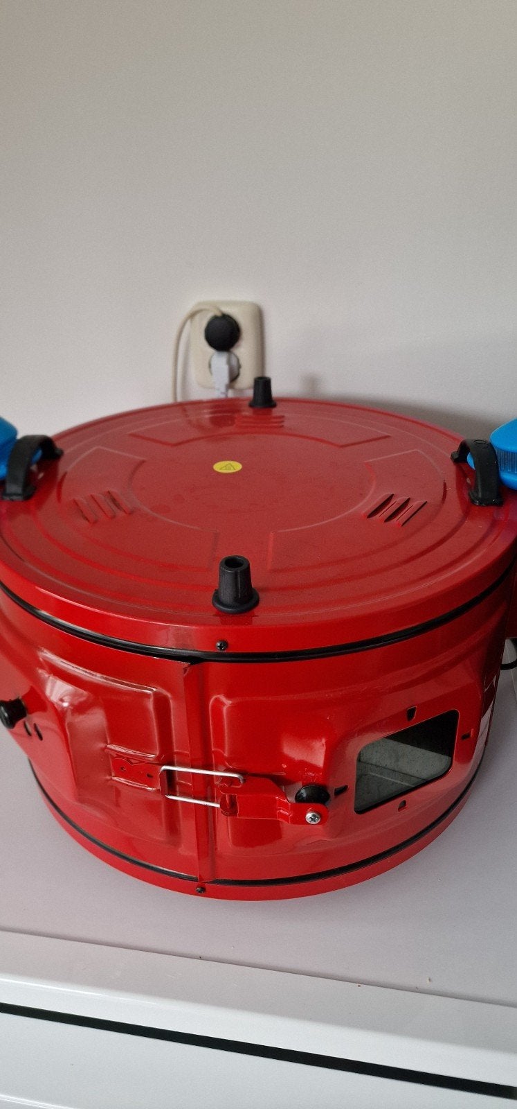 Rode Mini-Oven / Campingoven - Compact en Draagbaar, Ophalen, Minder dan 45 cm, Minder dan 45 cm, Vrijstaand