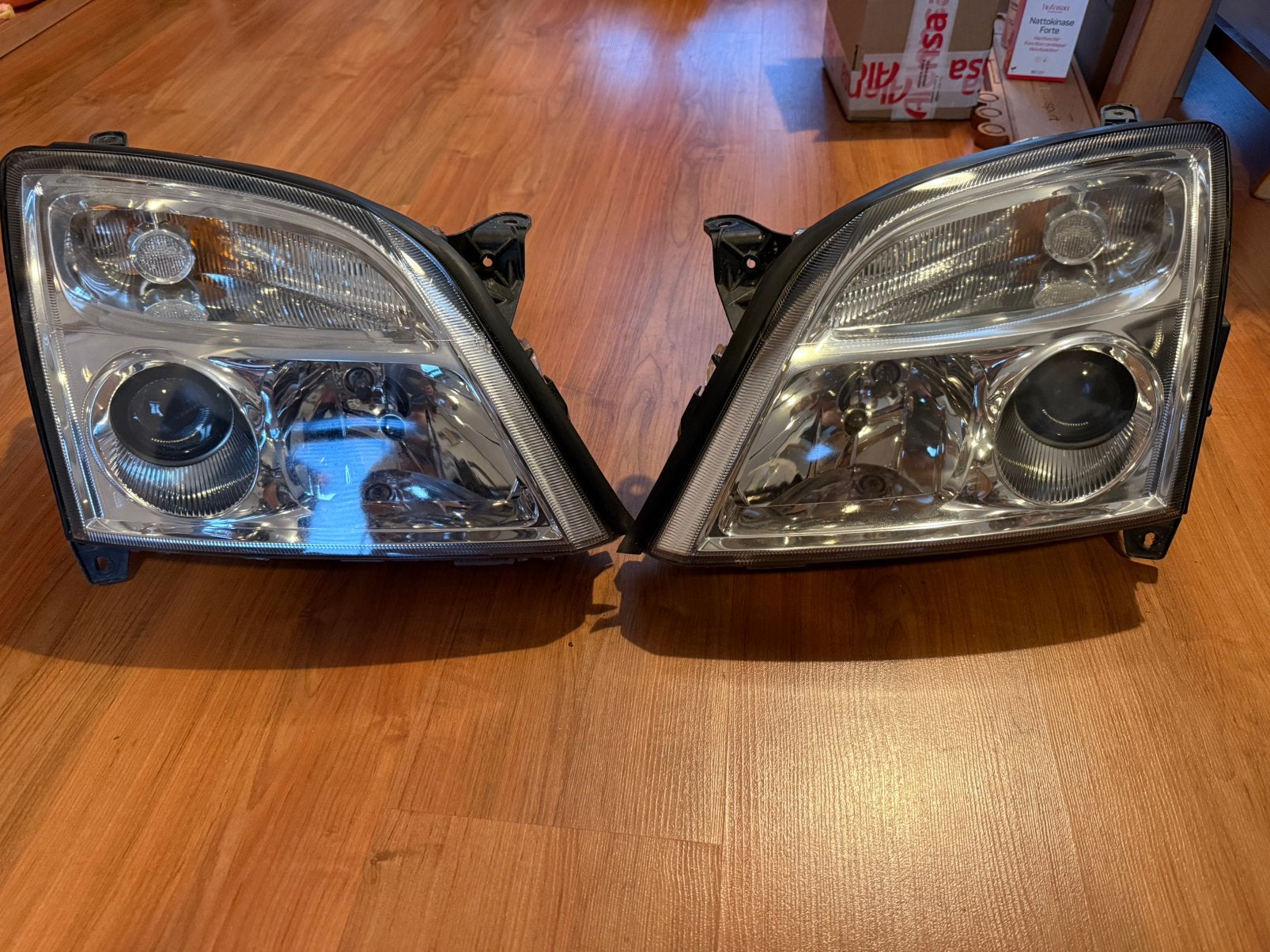 Koplampen set Opel Vectra-C Signum Xenon 155887-00 155888-00, Auto-onderdelen, Ophalen of Verzenden, Gebruikt, Opel