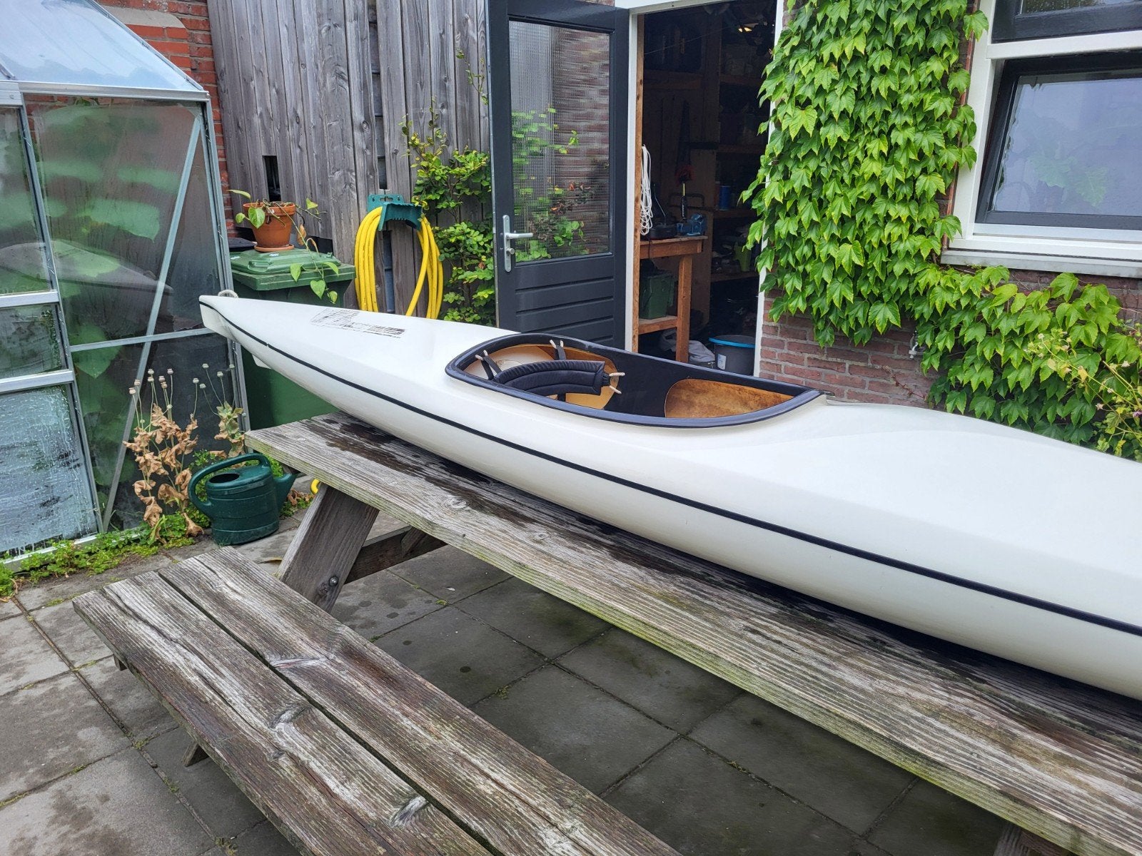 WATO polyester kajak, Watersport en Boten, Kajaks, Ophalen, Gebruikt, 1-persoons