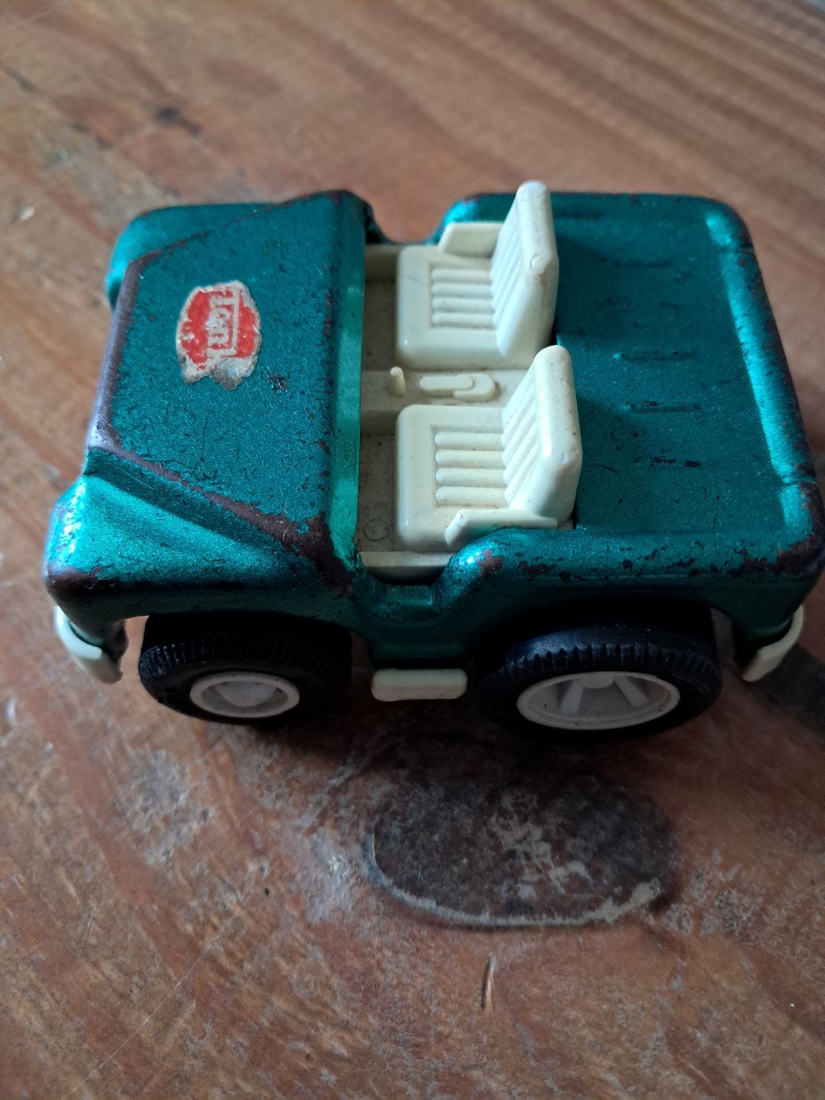 Tonka Vintage speelgoedauto, groen, met lichte gebruiksspore, Ophalen, Gebruikt
