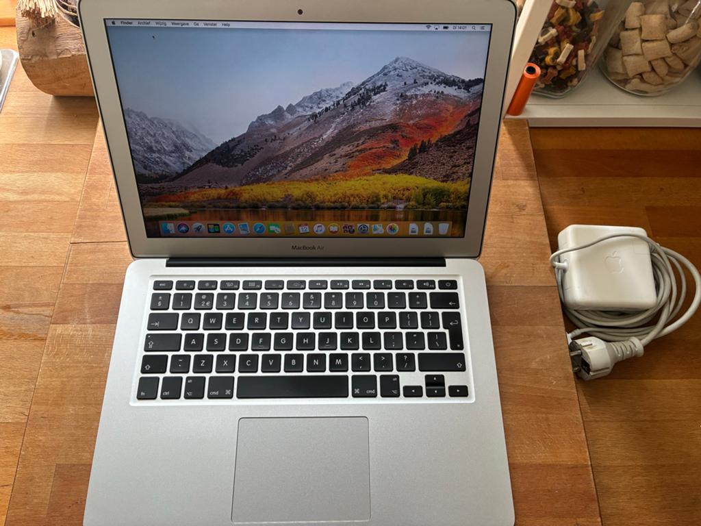 Apple MacBook Air 13" 2011 256GB SSD - Zeer goede staat, 256 GB, Qwerty, 13 inch, Minder dan 2 Ghz
