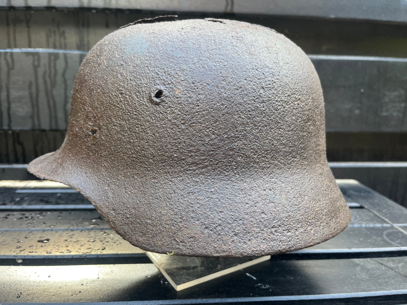 Duitse helm M40, Verzamelen, Ophalen of Verzenden, Landmacht, Duitsland, Helm of Baret