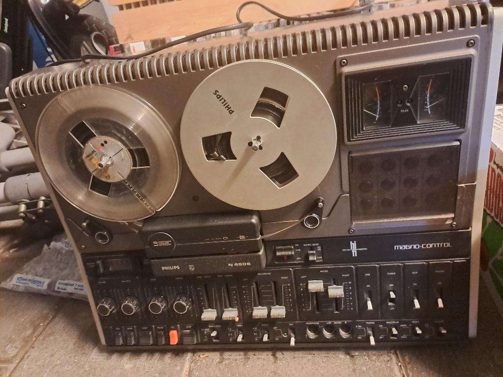 Philips N4506 band recorder, Ophalen, 8mm film