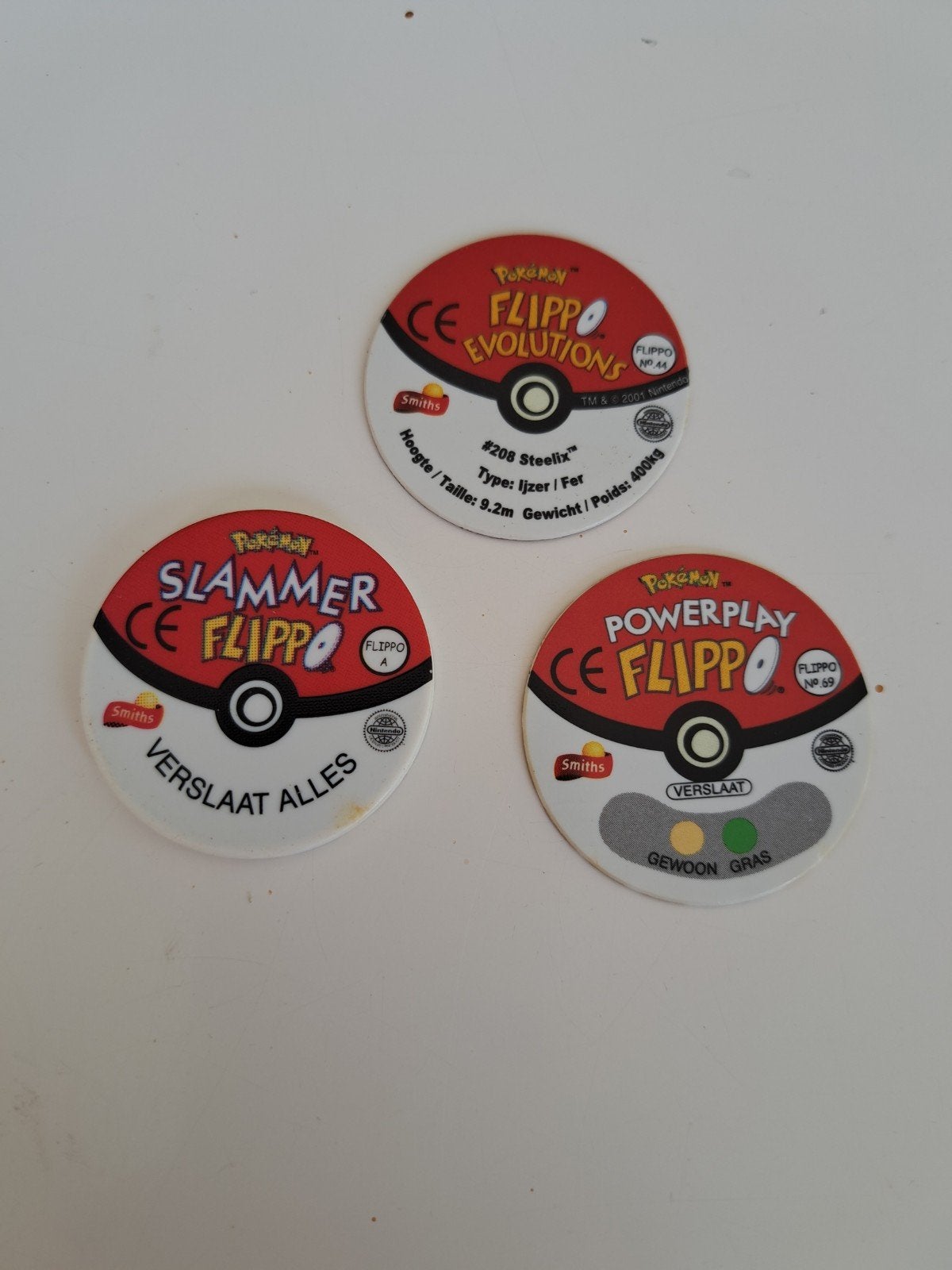 pokemon flippo's, Ophalen of Verzenden, Losse flippo's