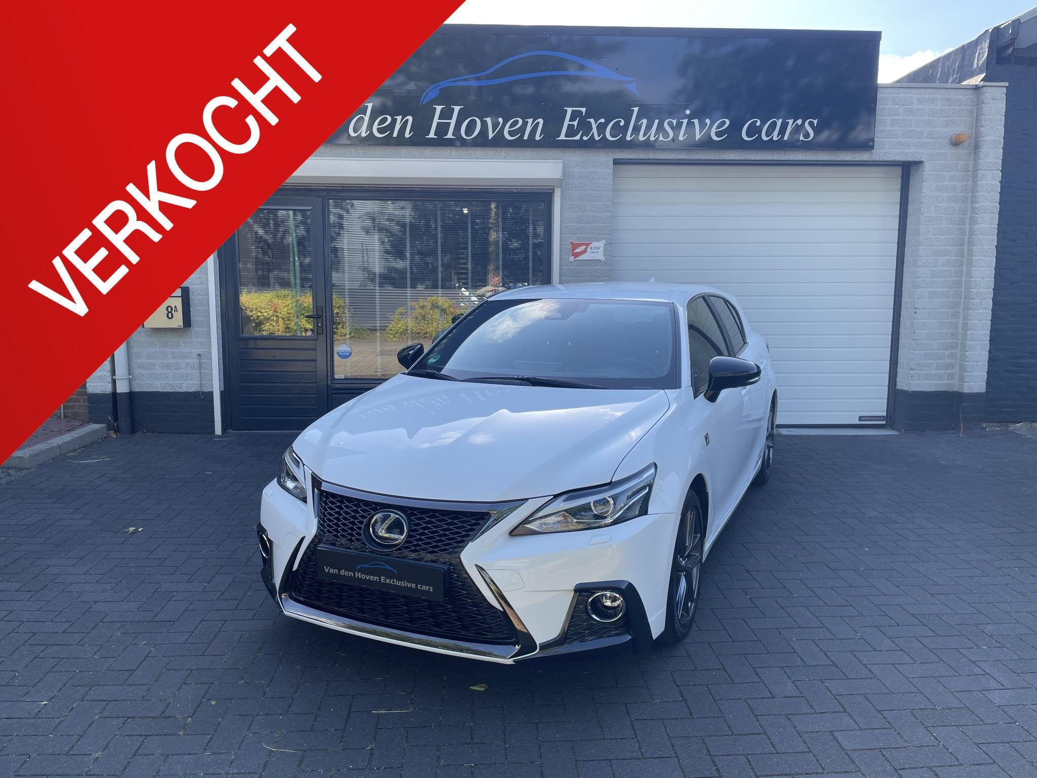 Lexus CT 200h F Sport Line Dealer onderhouden Hybrid, Auto's, Lexus, Dealer onderhouden, Gebruikt, 4 cilinders, Wit