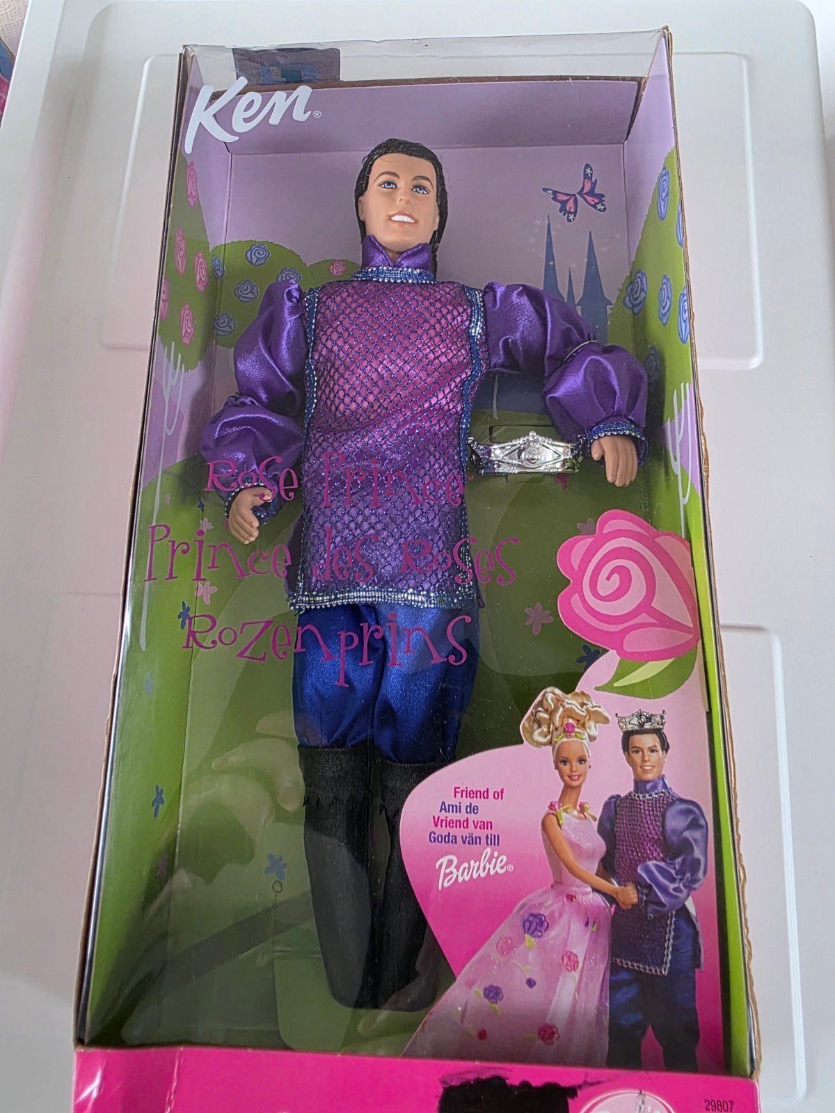 barbie roos prins ken, Ophalen of Verzenden, Nieuw, Barbie