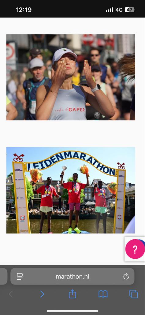 Kaartje Halve Marathon Leiden, Tickets en Kaartjes, Eén persoon