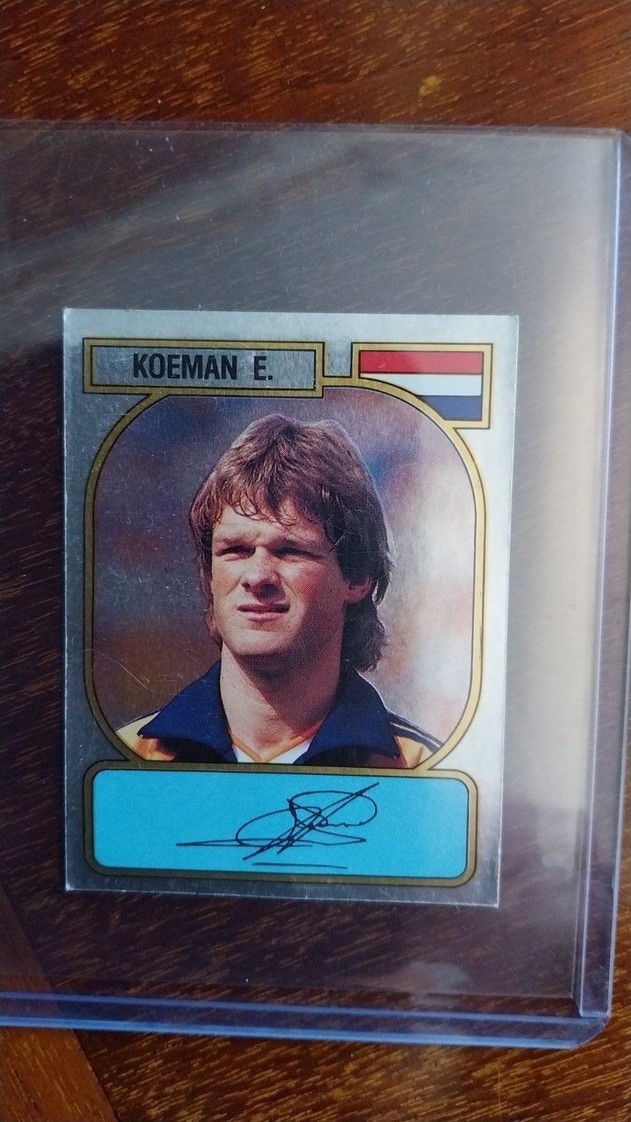 Panini Voetbal 89 sticker #353 - Erwin Koeman, Verzamelen, Ophalen of Verzenden, Zo goed als nieuw, Poster, Plaatje of Sticker