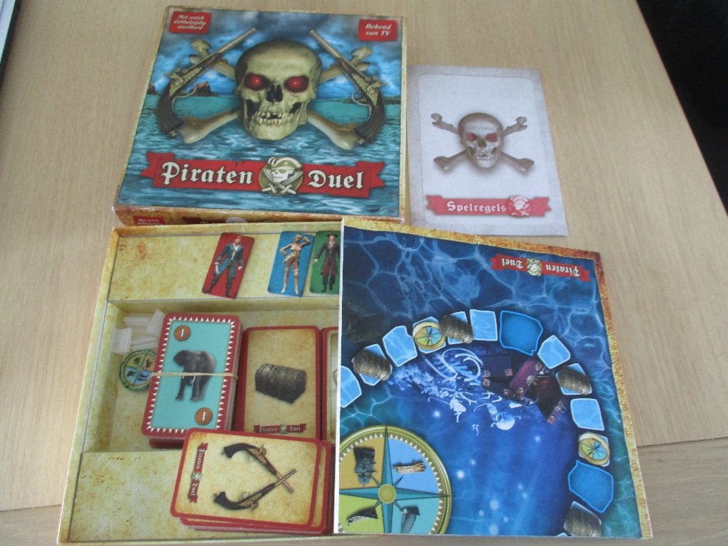 piratenspel compleet, Ophalen of Verzenden, Gebruikt