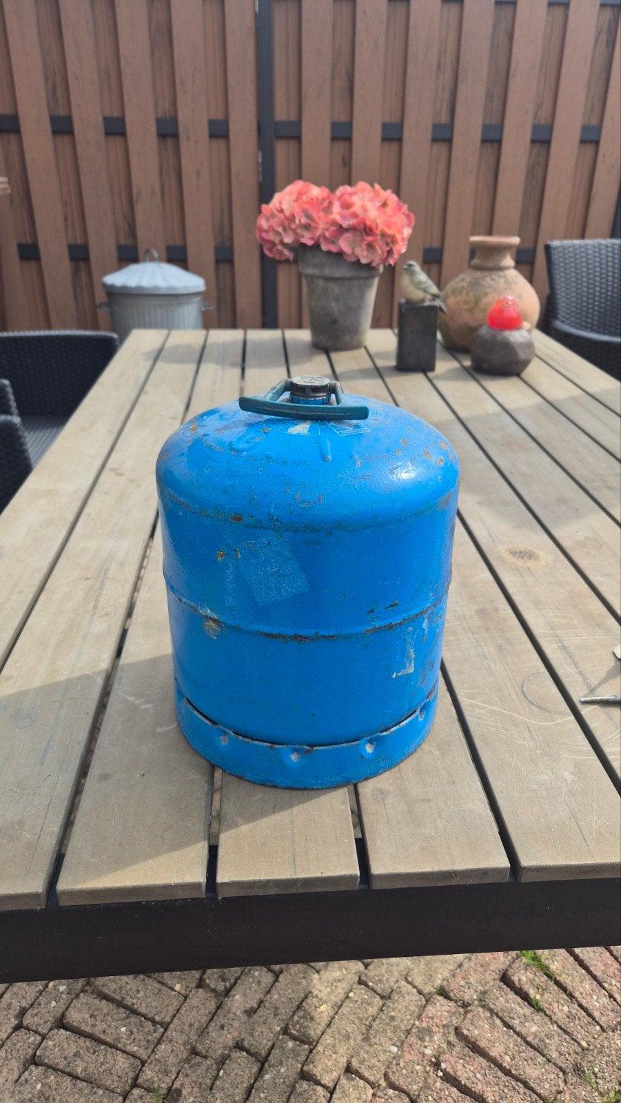 Campingaz gasfles 907 - Gebruikt ophalen, Ophalen of Verzenden
