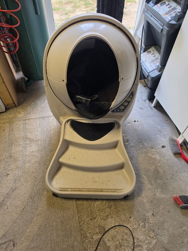 Litter robot, Dieren en Toebehoren, Kattenbakken, Gebruikt, Zelfreinigend, Ophalen
